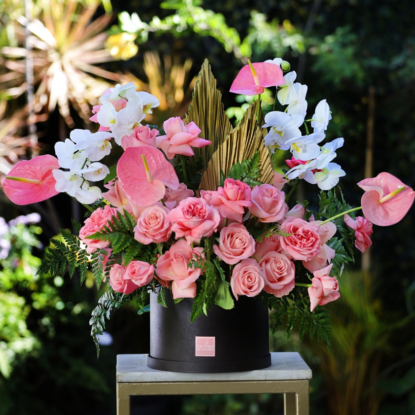 Destino rosa 2 (con orquídea)