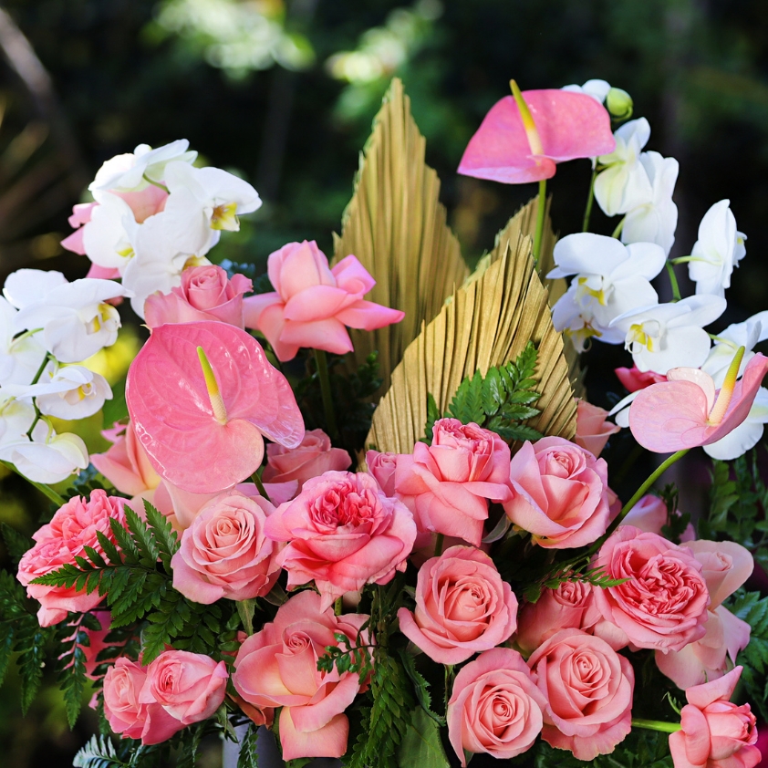 Destino rosa 2 (con orquídea) - Imagen 4
